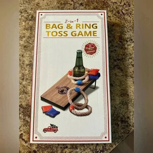 2 in 1 Bag & Ring Toss Game.  Gently Used. Original Fun Work Shop